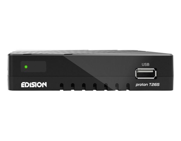 Edision proton T265 Full HD Hybrid DVB-T2/C Receiver schwarz