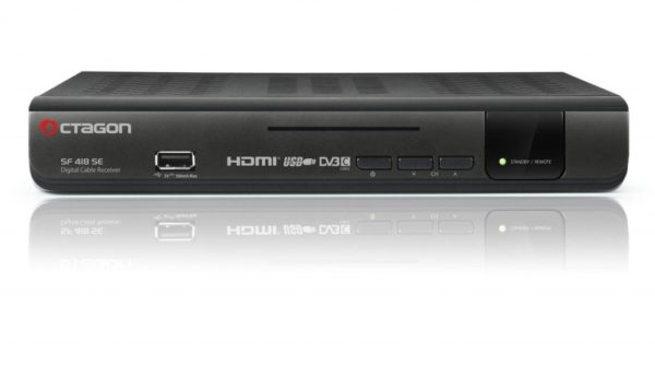 Octagon SF 418 SE SD 1x Conax DVB-C HDMI Digital Kabel Receiver