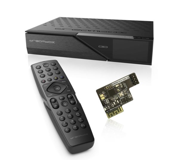 Dreambox DM900 BT UHD 4K 1x DVB-C/T2 Dual Tuner E2 Linux PVR Receiver