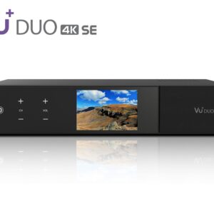 VU+ Duo 4K SE 1x DVB-C FBC / 1x DVB-T2 Dual Tuner 4 TB HDD Linux Receiver UHD 2160p