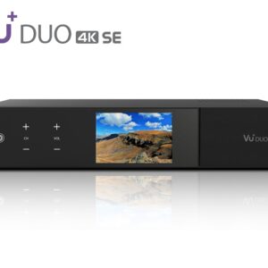 VU+ Duo 4K SE 1x DVB-C FBC / 1x DVB-T2 Dual Tuner 5 TB HDD Linux Receiver UHD 2160p