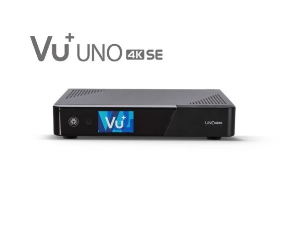 VU+ Uno 4K SE 1x DVB-C FBC Twin Tuner 1TB HDD Linux Receiver UHD 2160p