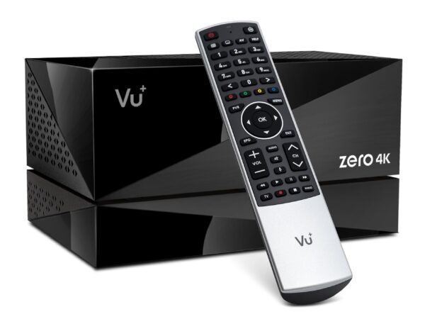 VU+ Zero 4K BT 1x DVB-C/T2 Tuner Linux Receiver UHD 2160p - incl. PVR-Kit 4 TB HDD