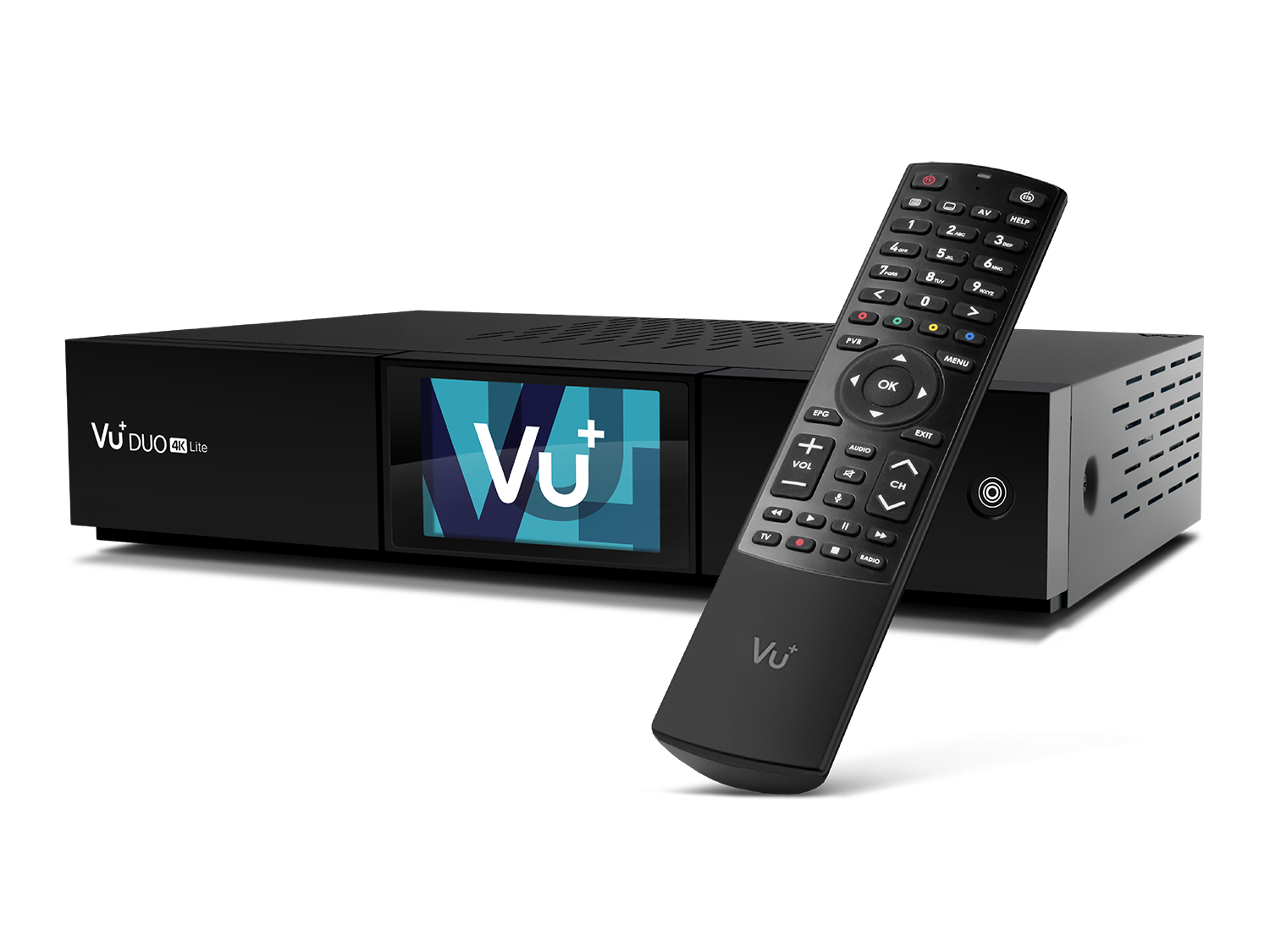 VU+ Duo 4K Lite 1x DVB-C FBC / 1x DVB-T2 Dual Tuner 1 TB SSD Linux Receiver UHD 2160p